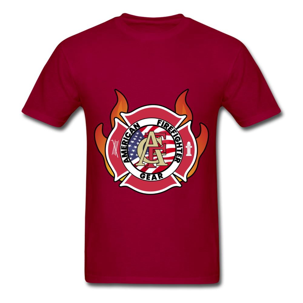 AFG Logo - dark red